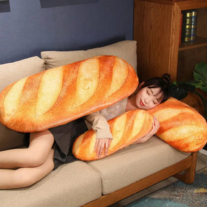 Planet Gates French Bread Plush Pillow Stuffed Printing Images Food Plushie Peluche Party Prop Decor Sleeping Companion Man Gift