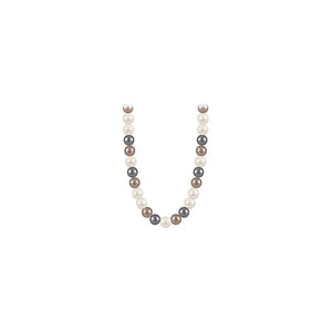 Planet Gates French Elegant Romantic Mixed Color Pearl Beaded Necklace 2024 Fashion Jewelry Sweet Accessories for Women's Collarbone Chain