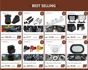 Planet Gates Front Fender Trim Motorcycle Front Fender Trim ABS Plastic Chrome For Harley Touring Street Glide Road Glide 1984-2019 Softail FLDE FLHC FLHCS