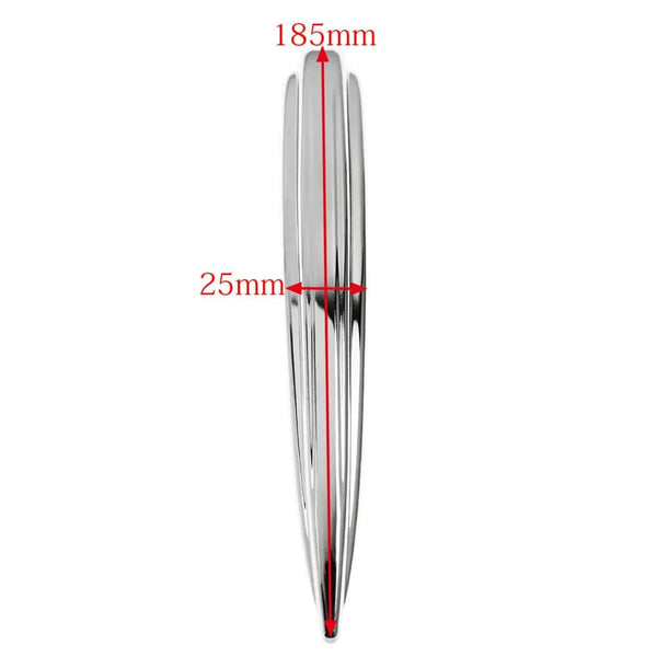 Planet Gates Front Fender Trim Motorcycle Front Fender Trim ABS Plastic Chrome For Harley Touring Street Glide Road Glide 1984-2019 Softail FLDE FLHC FLHCS