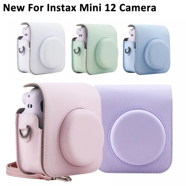 Planet Gates Fujifilm Instax Mini 12 Camera Pink /Blue /Mint /White /Purple Color + 20 Sheets Instax Mini Film+ Album +Case Bag+ 10 in 1 Kits