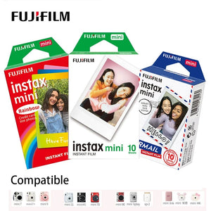 Planet Gates Fujifilm Instax Mini Instant Film Mini 12 11 9 8 Film 10-40 Sheets White Edge 3 Inch Film For Instant Camera Mini 90 Photo Pap
