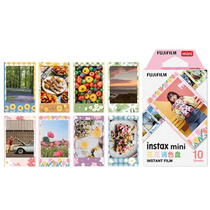 Planet Gates Fujifilm Instax Mini Instant Film Mini 12 11 9 8 Film 10-40 Sheets White Edge 3 Inch Film For Instant Camera Mini 90 Photo Pap