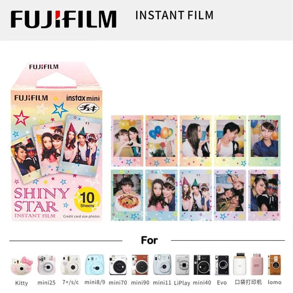 Planet Gates Fujifilm Instax Mini Instant Film Mini 12 11 9 8 Film 10-40 Sheets White Edge 3 Inch Film For Instant Camera Mini 90 Photo Pap
