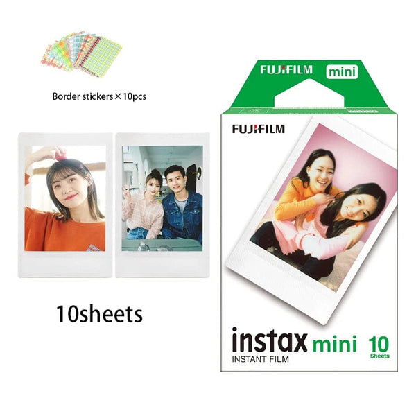 Planet Gates Fujifilm Instax Mini Instant Film Mini 12 11 9 8 Film 10-40 Sheets White Edge 3 Inch Film For Instant Camera Mini 90 Photo Pap