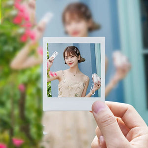 Planet Gates Fujifilm Instax Square White Edge Black Films Photo Paper (10-50 pcs) for Instax SQ10 SQ6 Instant Camera Share SP-3 Printer