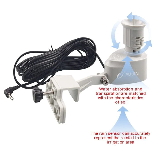 Planet Gates FuJin Wired Rain Sensor Automatic Irrigation  Water Timer Functional Kit Garden Automatic Sensing Controller