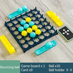 Planet Gates Full Set Kids Ball Bouncing Game Parent-child Interaction Board Game Toddler Toss Ball Game Fun Party Game