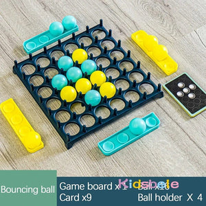 Planet Gates Full Set Kids Ball Bouncing Game Parent-child Interaction Board Game Toddler Toss Ball Game Fun Party Game