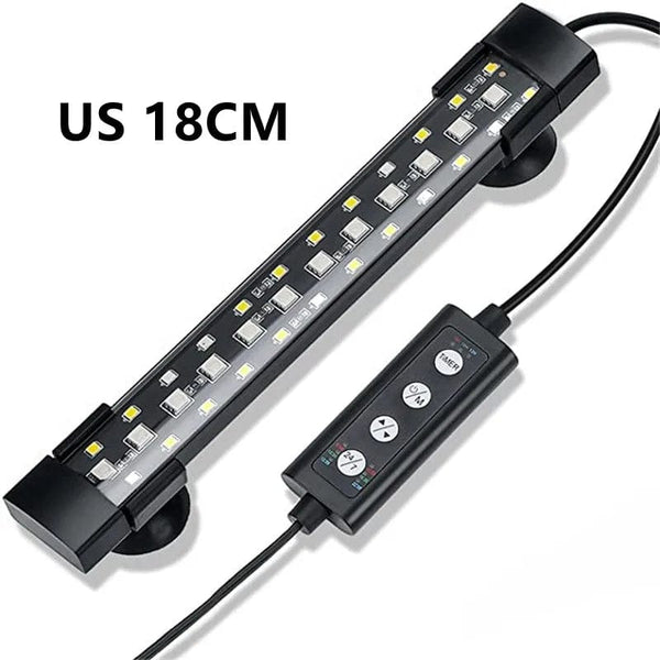 Planet Gates Fullgain Aquarium Light 24/7 Waterproof Full Spectrum Aqua Lamp Freshwater WRGB LED Fish Tank Light Plant Grow Lighting