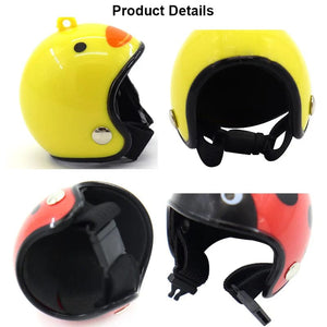 Planet Gates Funny Chicken Helmet Bird Protect Cap Sun Rain Protection Helmet DIY Small Pet Accessories Small Pet Protective Gear Supplies