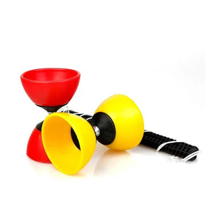 Planet Gates Funny Chinese YOYO 3 Bearing Diabolo Set Metal Sticks Bag Toys For Kids Children Adult Elderly People toy