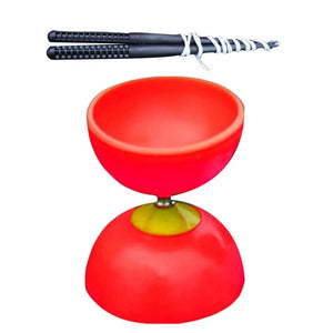 Planet Gates Funny Chinese YOYO 3 Bearing Diabolo Set Metal Sticks Bag Toys For Kids Children Adult Elderly People toy