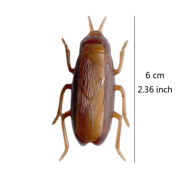 Planet Gates Funny Electric Bugs Cat Toy Automatic Escape Mini Robot Bug Vibration Insect Toys for Cats Battery Operated Cockroach Ladybug