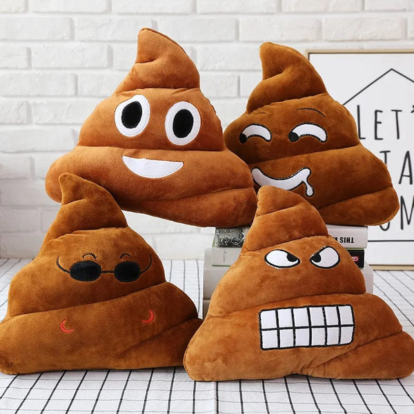 Planet Gates Funny Poop Plush Stuffed Doll Toy Christmas, Birthday Halloween Children Gifts Strange poop Pillow