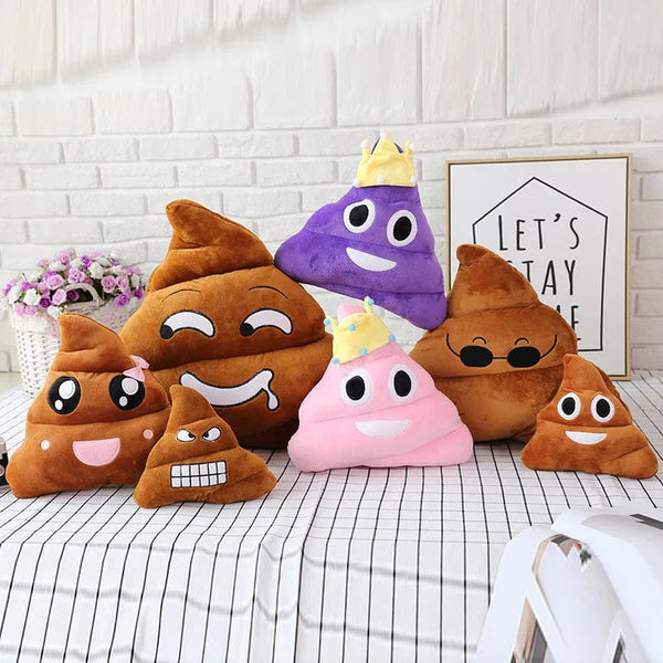 Planet Gates Funny Poop Plush Stuffed Doll Toy Christmas, Birthday Halloween Children Gifts Strange poop Pillow