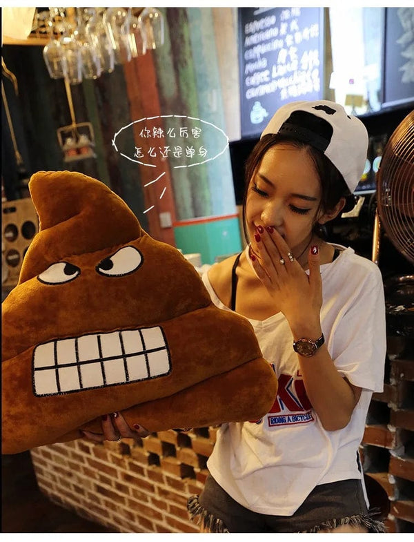 Planet Gates Funny Poop Plush Stuffed Doll Toy Christmas, Birthday Halloween Children Gifts Strange poop Pillow