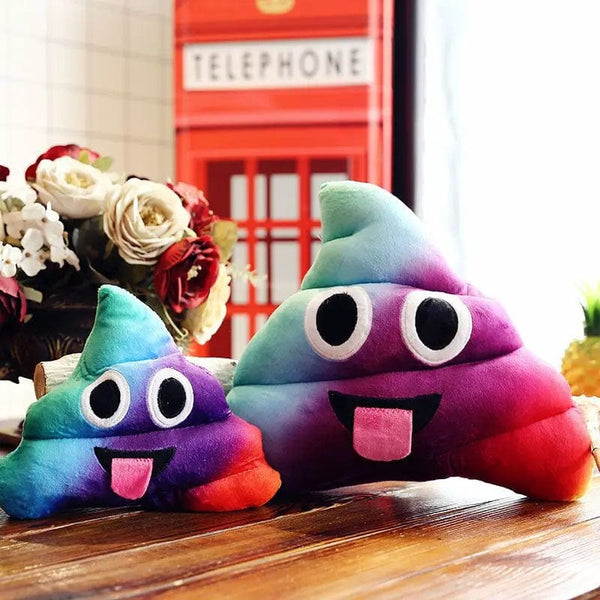 Planet Gates Funny Poop Plush Stuffed Doll Toy Christmas, Birthday Halloween Children Gifts Strange poop Pillow