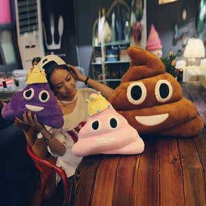 Planet Gates Funny Poop Plush Stuffed Doll Toy Christmas, Birthday Halloween Children Gifts Strange poop Pillow