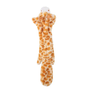 Planet Gates Funny Simulated Animal No Stuffing Dog Toy with Squeakers Durable Stuffingless Plush Squeaky Dog Chew Toy Crinkle Pet Squeak Toy