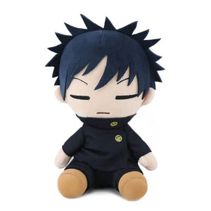 Planet Gates Fushiguro Megumi A / 23cm Anime Jujutsu Kaisen Plush Toy Yuji Itadori Gojo Satoru Fushiguro Megumi Inumaki Toge Stuffed Toys Birthday Gift (23cm)