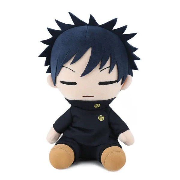 Planet Gates Fushiguro Megumi A / 23cm Anime Jujutsu Kaisen Plush Toy Yuji Itadori Gojo Satoru Fushiguro Megumi Inumaki Toge Stuffed Toys Birthday Gift (23cm)
