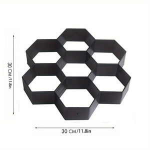 Planet Gates G 1pc, Garden Walk Pavement Mold DIY Manually Paving Cement Brick Stone Road Concrete Molds