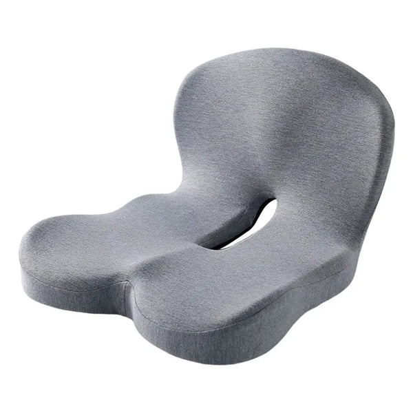 Planet Gates G / CHINA Memory Foam L-Shaped Integrated Office Chair Cushion with Lumbar Support Car Seat Cushion for Office Workers Car Drivers