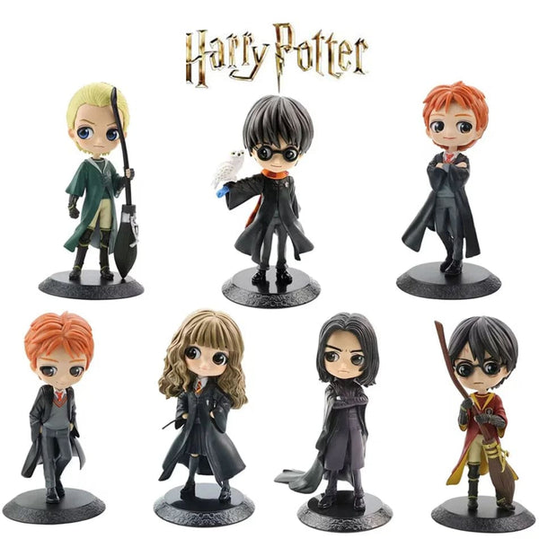 Planet Gates G Harry Potter Q Posket Series Version Role Draco Malfoy Hermione Action Figure Anime Collectible Dolls For Kids Christmas Toys