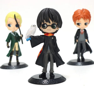 Planet Gates G Harry Potter Q Posket Series Version Role Draco Malfoy Hermione Action Figure Anime Collectible Dolls For Kids Christmas Toys