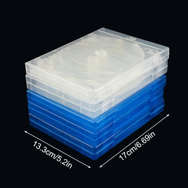 Planet Gates G High Quality CD Case CD Storage Box Blu-ray Replacement Game Cases Protective Box For PS4 PS5 CD DVD Discs Storage Bracket Box