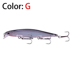 Planet Gates G Proleurre Fishing Lures 11cm 13.8g Sinking Minnow Wobblers Plastic Artificial Baits With Hook for Bass Pike Carp Swimbait Tackle