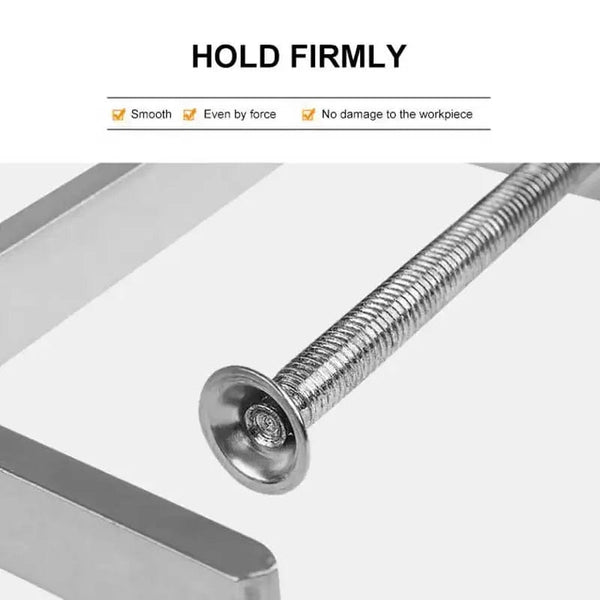 Planet Gates G-type Woodworking Fixture Steel Strong F-clip Board Flat Steel Clamping Device C-type Rocker Carpentry DIY Fixed Clip