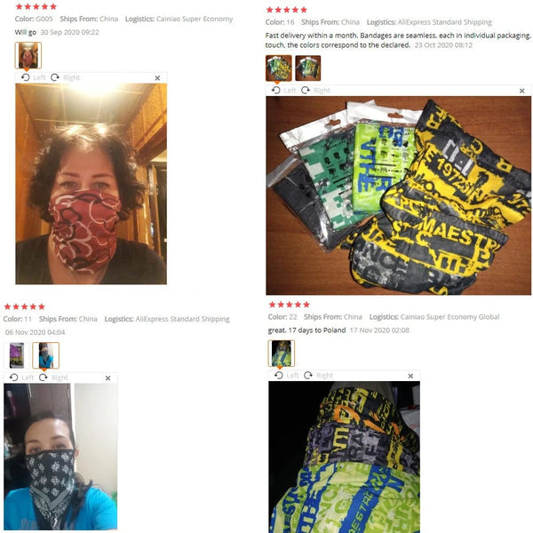 Planet Gates G039 / CHINA Fashion Men Women Head Face Neck Sunshade Collar Gaiter Tube Bandana Scarf  Sports Headwear Scarf Dustproof Outdoor Fishing