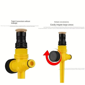 Planet Gates G1683A 360° Rotation Automatic Garden Sprinkler - Perfect For Lawns,Farms,And Greenhouses!