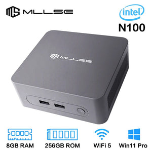 Planet Gates G3 / us / 8GB RAM 256GB ROM MLLSE G3 Mini PC Gemini-Lake N100 Windows 11 Pro Intel 12th DDR4 8GB RAM 256GB ROM WiFi 5 BT4.2 Desktop Computer Mini Pc Work