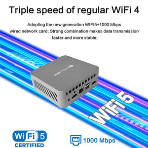 Planet Gates G3 / us / 8GB RAM 256GB ROM MLLSE G3 Mini PC Gemini-Lake N100 Windows 11 Pro Intel 12th DDR4 8GB RAM 256GB ROM WiFi 5 BT4.2 Desktop Computer Mini Pc Work