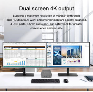 Planet Gates G3 / us / 8GB RAM 256GB ROM MLLSE G3 Mini PC Gemini-Lake N100 Windows 11 Pro Intel 12th DDR4 8GB RAM 256GB ROM WiFi 5 BT4.2 Desktop Computer Mini Pc Work