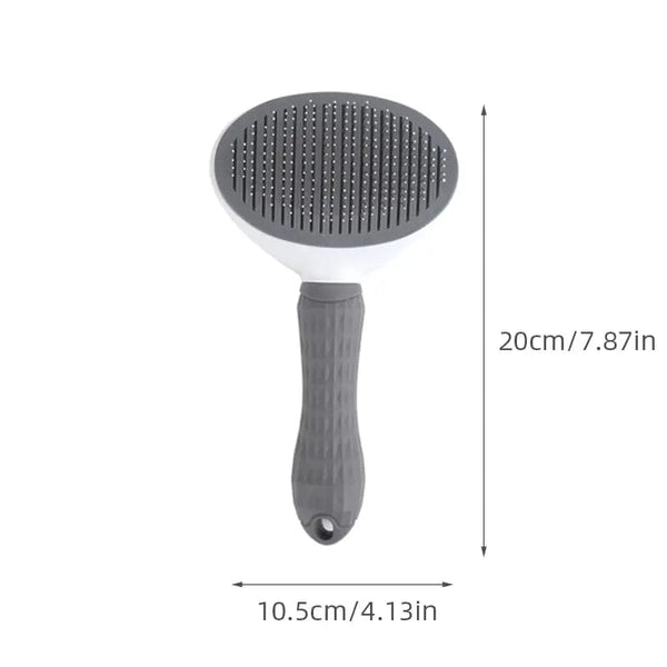 Planet Gates G437A Pet Hair Removal Brush Dog Hair Comb Stainless Steel Automatic Hair Fading Cat Comb Pet Cleaning Grooming Supplies