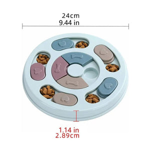 Planet Gates G504A blue Pet Feeder Dog Educational Toys Increase Puppy Intellectual Food Dispenser Interactive Educational Feeding Toys