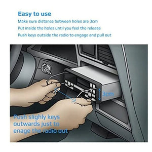 Planet Gates G99F Car Radio Stereo Removal Release Keys Extraction Tool Pins Auto Stereo Repair Tool Disassembly Tool