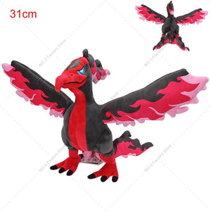 Planet Gates Galarian Moltres 18 Styles Shiny Charizard Plush Toys Pokemon Mega Evolution X & Y Charizard Soft Stuffed Animals Toy Doll Gift for Children Kids