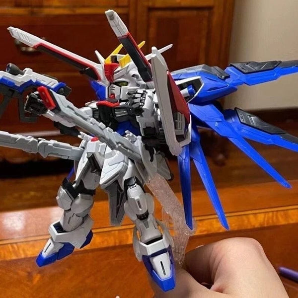 Planet Gates GAOGAO MGSD SEED ZGMF-X10A Freedom Model Kit  With Stickers And Platforms Assemble Mecha Model Assembling Anime Statue Toys