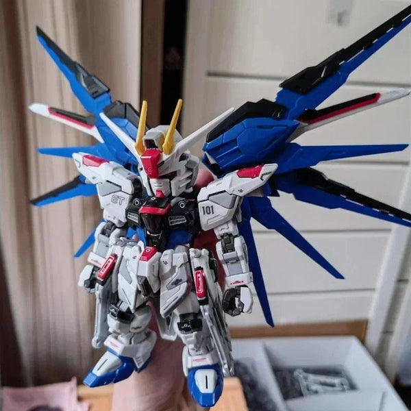 Planet Gates GAOGAO MGSD SEED ZGMF-X10A Freedom Model Kit  With Stickers And Platforms Assemble Mecha Model Assembling Anime Statue Toys