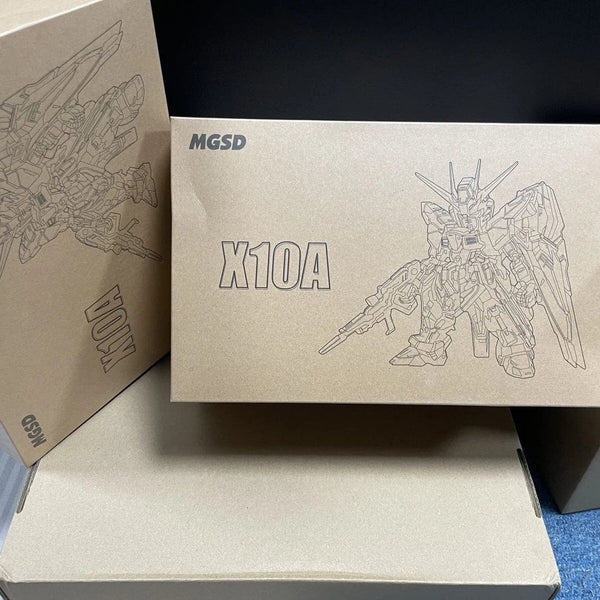 Planet Gates GAOGAO MGSD SEED ZGMF-X10A Freedom Model Kit  With Stickers And Platforms Assemble Mecha Model Assembling Anime Statue Toys