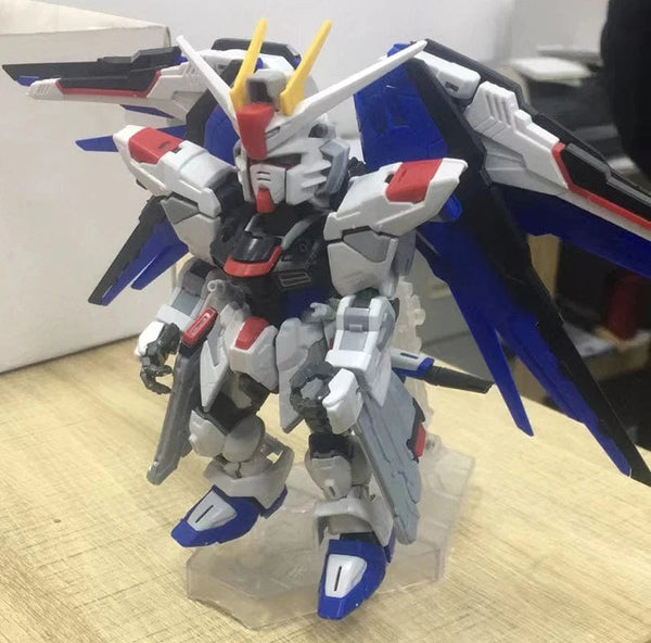 Planet Gates GAOGAO MGSD SEED ZGMF-X10A Freedom Model Kit  With Stickers And Platforms Assemble Mecha Model Assembling Anime Statue Toys