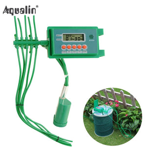 Planet Gates Garden Automatic Pump Drip Irrigation Watering Kits System Sprinkler with Smart Water Timer Controller for Bonsai, Plant #22018A