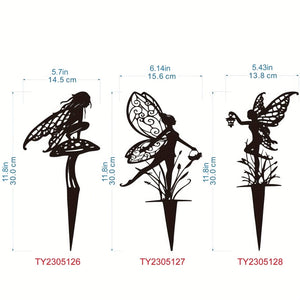 Planet Gates Garden Fairy Alette: An Exclusive Metal Outdoor Decor For Your Patio And Lawn