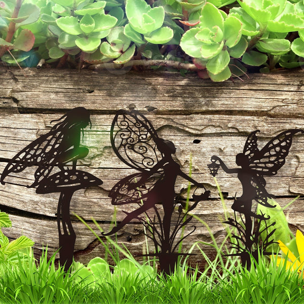 Planet Gates Garden Fairy Alette: An Exclusive Metal Outdoor Decor For Your Patio And Lawn