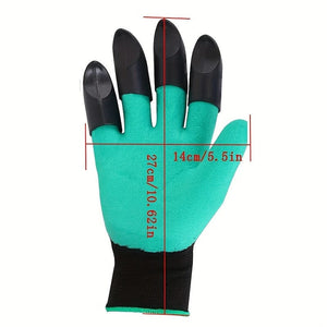Planet Gates Garden Gloves With Claws: Dig, Plant, Weed & Seed with Ease - Protect Your Fingers & Nails!